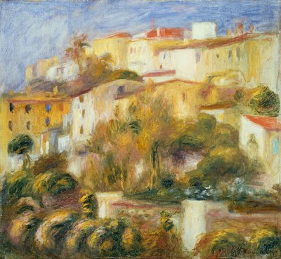 Cagnes-i ház, 1900 körül alkotó: Pierre Auguste Renoir